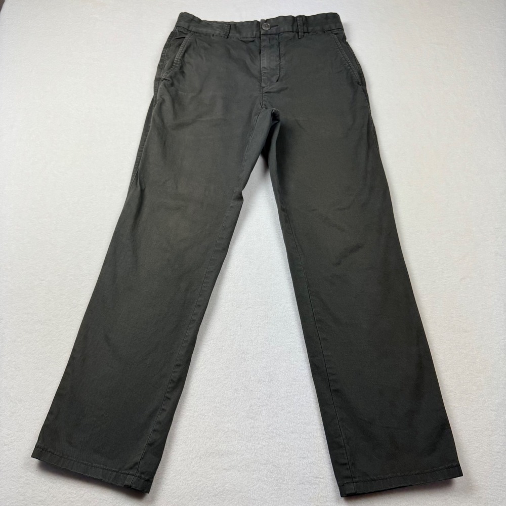 Everlane‎ Men's Slim Fit Chino Pants Green 28x27 Stretch Tapered Casual Work